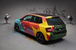 Skoda Fabia Street Art 2015 года